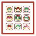 AUTOSAKURA/激萌圣诞九宫格方巾 封面图片