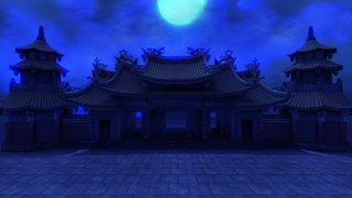 神灵庙（深秘录场景）夜